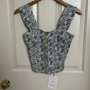 Rouje Floral Cute Top Size 36